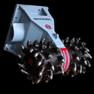 Broyeur 45hp - Pour pelles de 8 à 12t - Rockwheel D10 RZ-B10_3