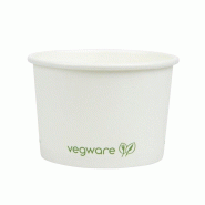 Pots pour aliments chauds compostables - 340ml - Lot de 500 | Vegware_3