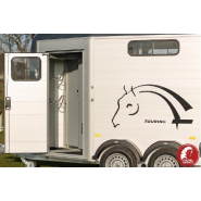 Remorque pour transport d'animaux - 2 places - cheval liberté touring jumping luxe_3