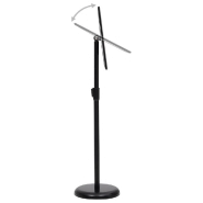 Vidaxl support d'affiche a4 sur pied noir alliage d'aluminium 51208_3
