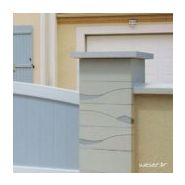 Protection pour poteau enduit fini de 32 cm