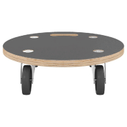 Vidaxl chariots sur roulettes 2 pcs rond ø38x11,5 cm 154892_3