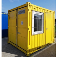 Container de stockage 20 pieds neuf - Porte double-battant - LC20_3