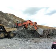 Godet rétro pour pelle Hitachi EX3600 - capacité jusqu'à plus de 40m3_4
