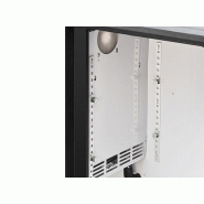 Arrière-bar noir 2 portes vitrées - 315 L | Coolhead - QBG200_3