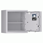 Coffre-fort FORMAT Lyra 1 Classe 0 - Anti-effraction certifié EN 1143-1 - Serrure électronique S&G Spartan 1006 / Gris clair RAL 7035_3
