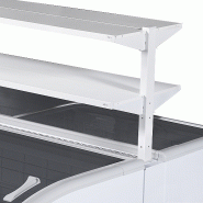Réfrigérateur / congélateur de supermarché 430 L - Blanc | Tefcold - SHALLOWHEAD-CF_3