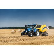 Roll-Belt 180 ActiveSweep - presse à balle ronde New Holland - diamètre 90 à 180 cm - largeur 120 cm - ramasseur 2,08 m_3