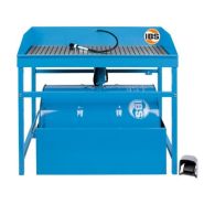 Fontaine de dégraissage manuelle M-500 - 500 kg de charge - Raccord sur fût - Dimensions 1145x670x1050 mm_3