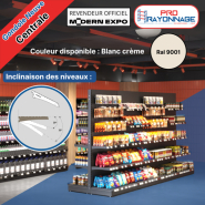 Gondole Centrale de magasin à configurer - Hauteur 2100mm, Longueur 1 000mm [NEUVE]_3