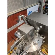 Mélangeur granulateur  inox 300 litres glass vas 300 avec agitateur, jaquette et cadres électriques - C13673_3