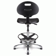 Siège technique polyuréthane avec repose-pieds So Sassari - Paire d'accoudoirs fixes BR48, Avec_3