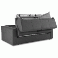 Canapé-lit DREAMER convertible 3 places - ouverture express 140x197cm - matelas 16cm tweed gris_3