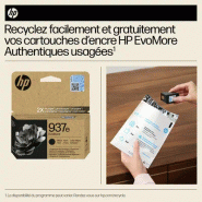 HP 937e Cartouche dencre authentique Noir EvoMore_3