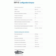 Multifonction Indeco IMP 45 - Broyeur, Brise-roches et Cisailles - Indeformable HARDOX®_3