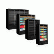 Vitrine réfrigérée Galaxy+ GP26FGD Black - design somptueux et froid basse consommation_3