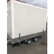 Remorque frigorifique double essieu 2x1800kg - Rapha 22 - PTAC 3500kg - Dimensions intérieures 3,94m x 2m x 1,90m_4