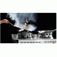Wok à gaz de table 2 brûleurs 2 x 11.5 kW | Bartscher - 1052103_3