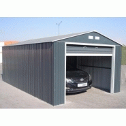 889 - garage en métal anthracite 19,95m² grande hauteur h.2,60m duramax_3