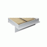 Armoire lit escamotable Kompact - ouverture assistée - blanc mat - couchage 90x200 cm - ultra plate_3