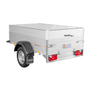 Remorque bagagère freinée - SARIS MC20513313501 + Couvercle - 2,05 X 1,33 M - 1350 KG_3