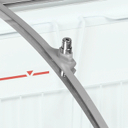 Congélateur vitré de crème glacée IC501SCEB (427 / 398) blanc TEFCOLD_3