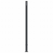 Vidaxl panneau de clôture gris 526x186 cm wpc 3282791_3