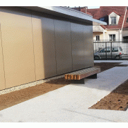 Banquette KASTEL bois et acier galva_3