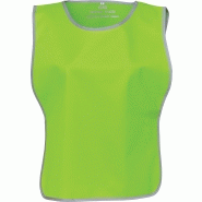 Chasuble - identification - protection - bords réfléchissants - toutes couleurs_3