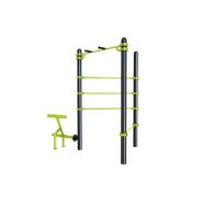 Station Combo 3-8 - Barre traction poignée, Espalier, Barre de pompe, Lombaires_3