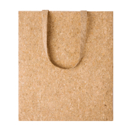 Sac shopping en liège naturel - longues anses - couleur naturelle - 67,5 g_3