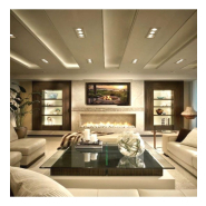 Cadre orientable - triple encastrable pour ampoule LED AR111 - réf AR111ENCB3_3