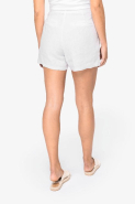 Short en lin femme - Réf: NS713 - 100% lin, durable et léger Native Spirit_3