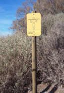 Panneau de signalisation d'échauffement et de récupération - Réf. PES et PESG - Stratifié vert et jaune - Texte adhésif et gravé_3