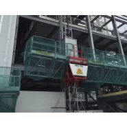 Plateforme élévatrice sur mâts pour travaux lourds - PEC 150_3