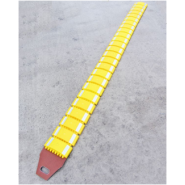 Ralentisseur temporaire en polyuréthane jaune - TRANSIT - ADS Equipements Eurl - 3000x300x30mm, charge 20T_3