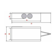 Remorque porte-voiture à roues dessous avec option roue de secours et support, PTC 2000 kg - ECIM - PV PRO 200_3