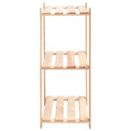 Vidaxl étagères de rangement à 3 niveaux 10 pcs 60x38x90 cm pin 150 kg 3051124_3