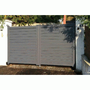 Portail battant persienne - 4500 / 1800_3