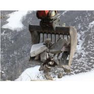 Godet squelette 600 mm - UNITER45 - A/R MBI CR30 Twin Lock pour minipelle 1,8-2,8T - Réf. U4528GSQ600EXCR30_3