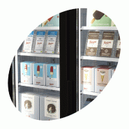 Congélateur vertical de vitrine Ventilé L.1600mm 891L ext.Blanc TEFCOLD_3