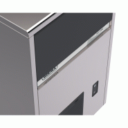 Machine à glaçons pleins 48kg/24h réserve 25kg condenseur air Brema_3