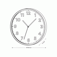 Horloge quartz d'extérieur radio pilotée_3