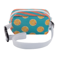 Sac banane publicitaire - compartiment zippé - polyester RPET 600D - impression sublimation - labélisé RPET_3