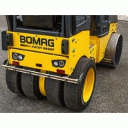 Machine de compactage Bomag de 1,7 à 2 tonnes pour travaux de chantier