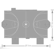 Terrain multisport Arena Boston 8019748 - Hags - 27,1m x 17,1m - Scellement béton_3