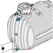 Cuve eau de pluie – rétention & régulation – 8 m3  - 330170_3