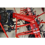 Spider 1100/10 - Faneuse rotative robuste et professionnelle avec 10 rotors - SIP - Largeur de travail 10,80 m_3