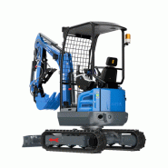 Mini-pelle R18 PRO RIPPA neuve Canopy 1.8T moteur KUBOTA_3