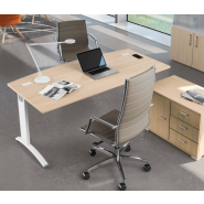 Bureau open space modulaire et fonctionnel - pieds fixes ou réglables - ÉLISE+ Columbia_3